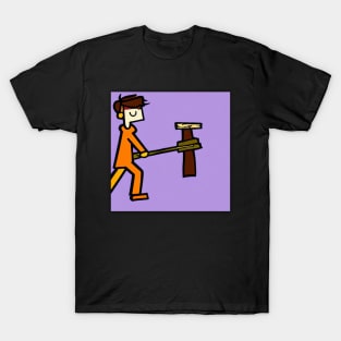 White Stick Figure T-Shirt